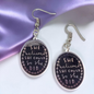 She Believed She Could Earrings - Empowerment in Every Beat!