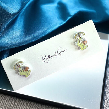 Hop into Style: Whimsical Easter Stud Earrings – Five Adorable Designs!