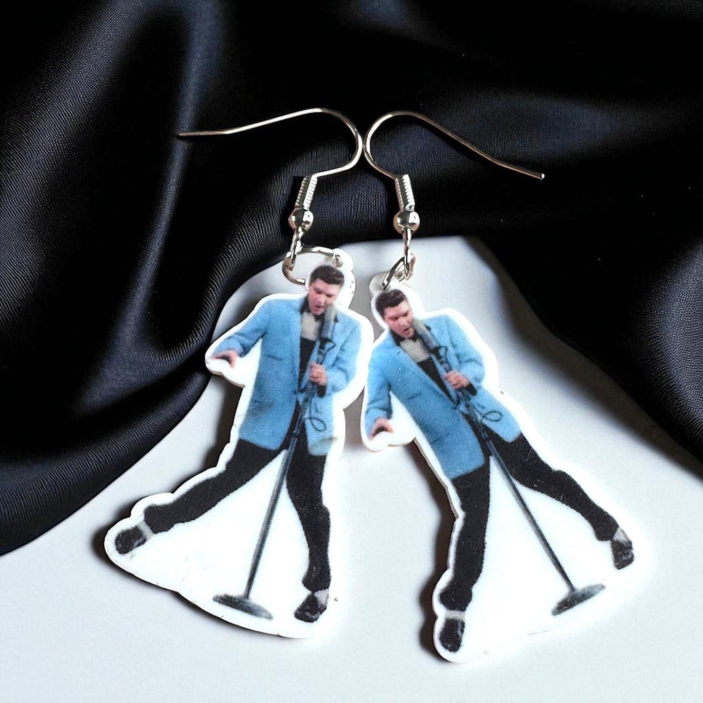 Rock Your Style: Elvis Presley Dangle Earrings - 12 Iconic Designs! 🎸