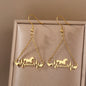 Gallop into Elegance: Stunning Horse Dangle Earrings - Rhythms of Grace Creative
