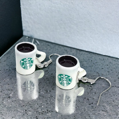 Perk Up Your Style: Adorable Coffee Earrings for Caffeine Lovers!
