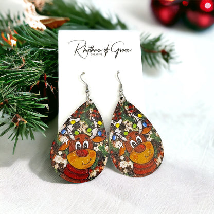 Dazzle & Jingle with Festive Christmas Dangle Earrings!