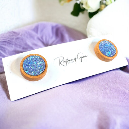 Sparkle & Shine: Faux Druzy Stud Earrings! ✨