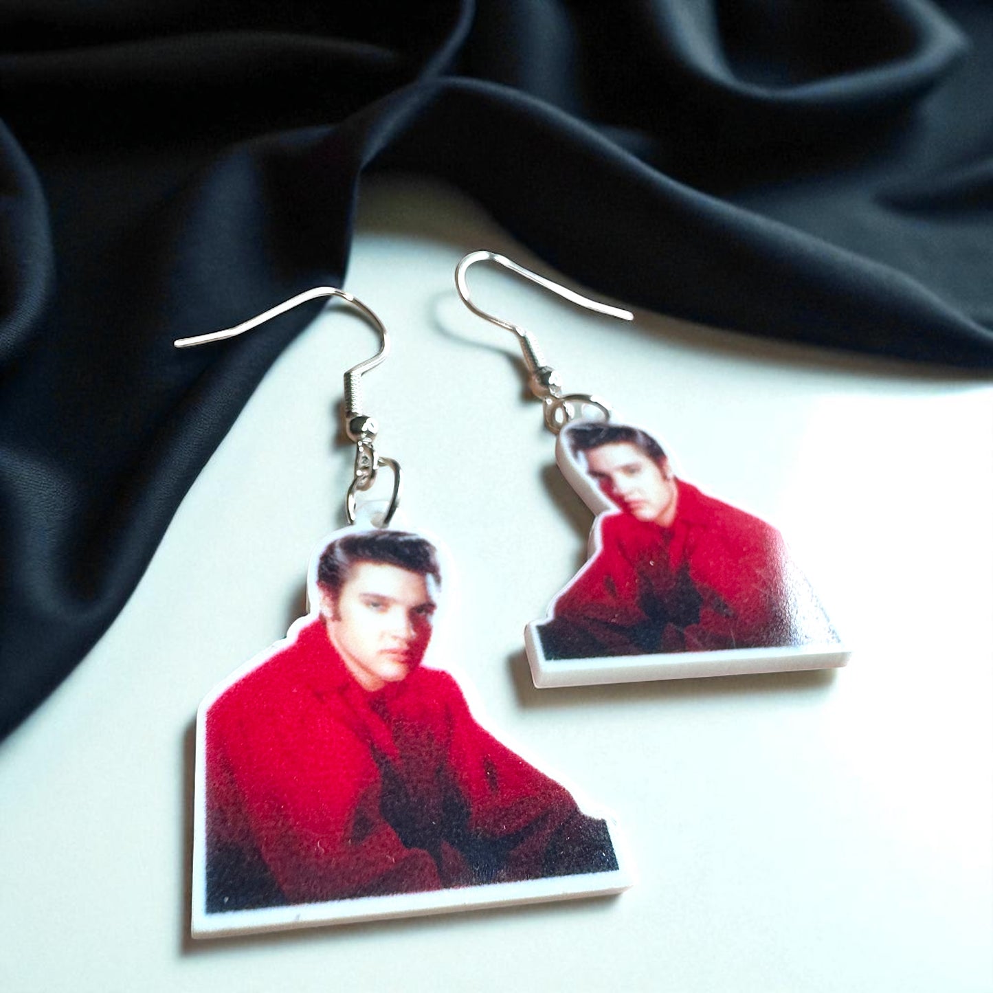 Rock Your Style: Elvis Presley Dangle Earrings - 12 Iconic Designs! 🎸