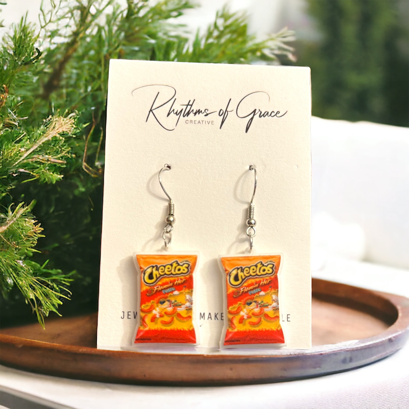 Snack Attack: Grab Your Chip Bag Earrings - Choose from Tasty Designs!