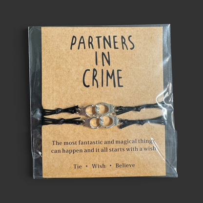 Besties for Life: Partners in Crime Bracelet Set!