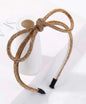 Bows Before Bros: Sparkly Rhinestone Headbands (Black, Gold, Rainbow) - Rhythms of Grace Creative