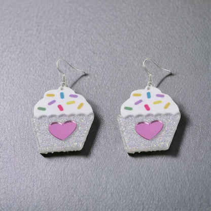 Sweet Style Alert: Whimsical Birthday Cupcake Earrings!