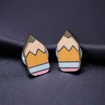 Pencil Me In: A+ Teacher Earrings That Write Style!