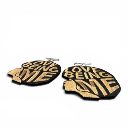 Radiate Royalty: Love Being Me African Queen Earrings!