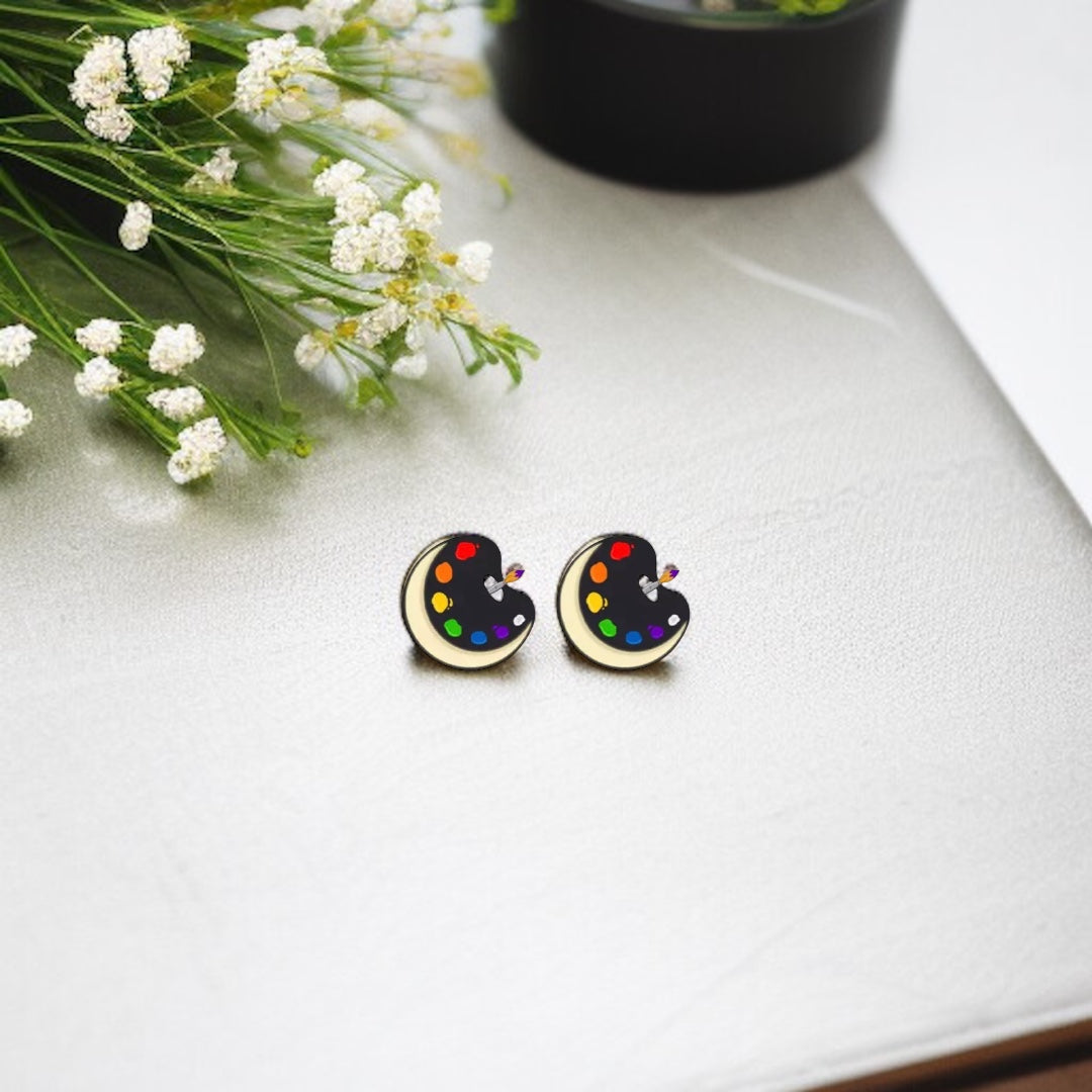 Artistic Vibes: Unique Stud Earrings for Creative Souls!
