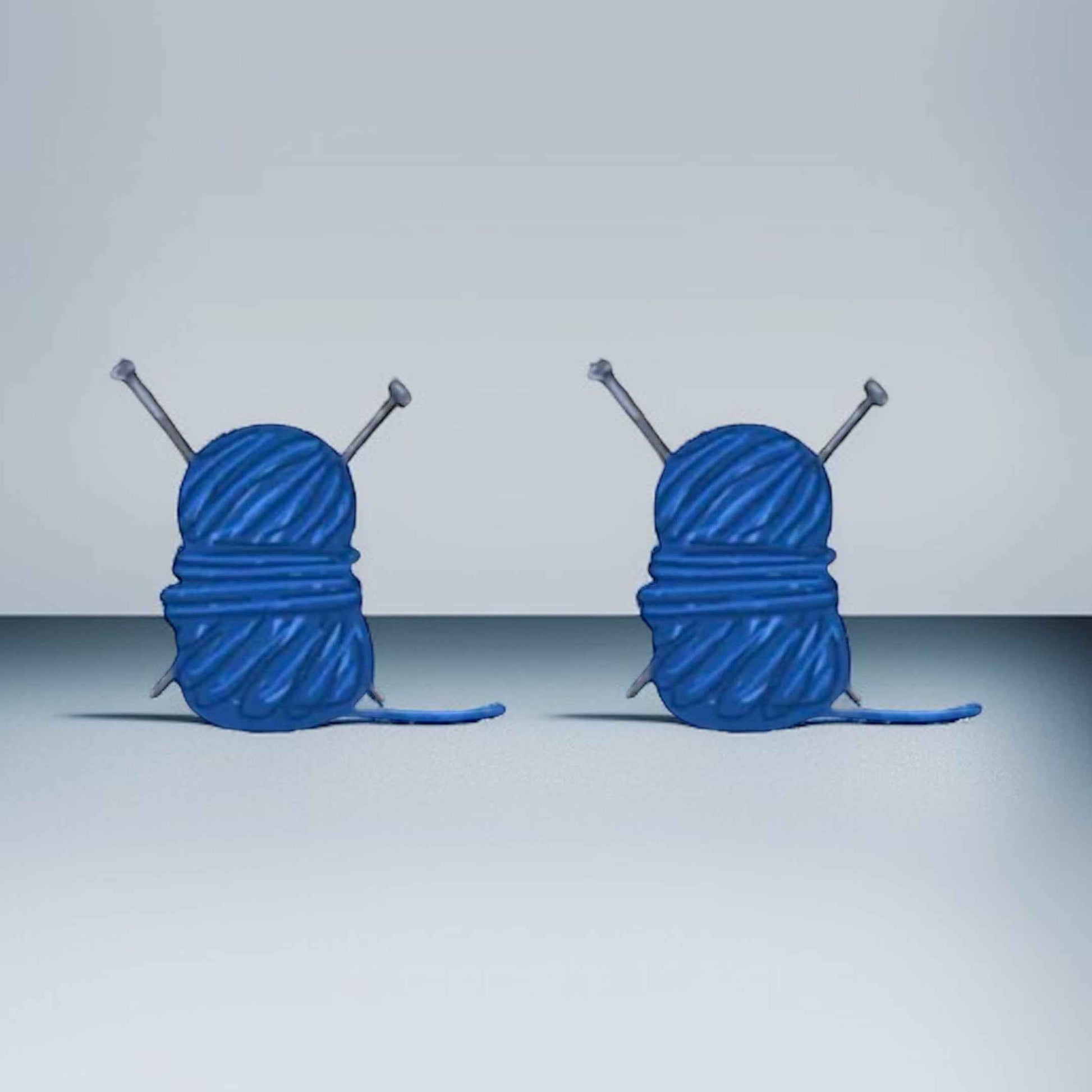 Ball of Yarn Stud Earrings – A Crafty Delight for Your Ears!