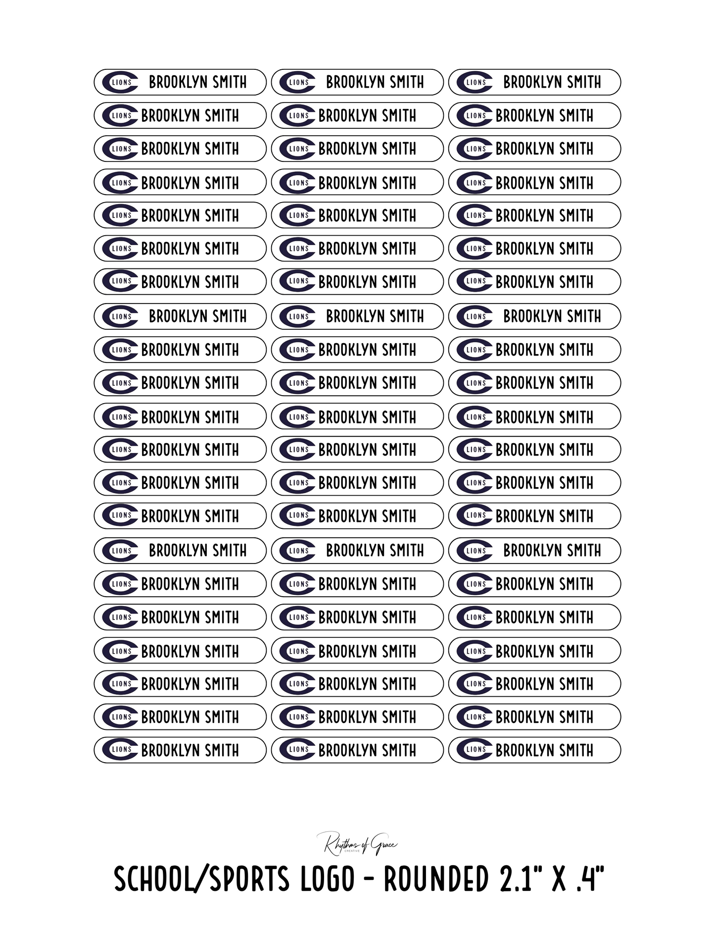 Back to School Personalized Character Labels – Waterproof & Customizable!