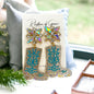 Rhinestone Boots Earrrings - Rodeo Earrings, Bachelorette Earrings, Bachelorette Accessories, Western Style - Rhythms of Grace Creative