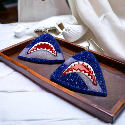Shark-tastic Earrings: Dive into Style with JAWSome Accessories! - Rhythms of Grace Creative