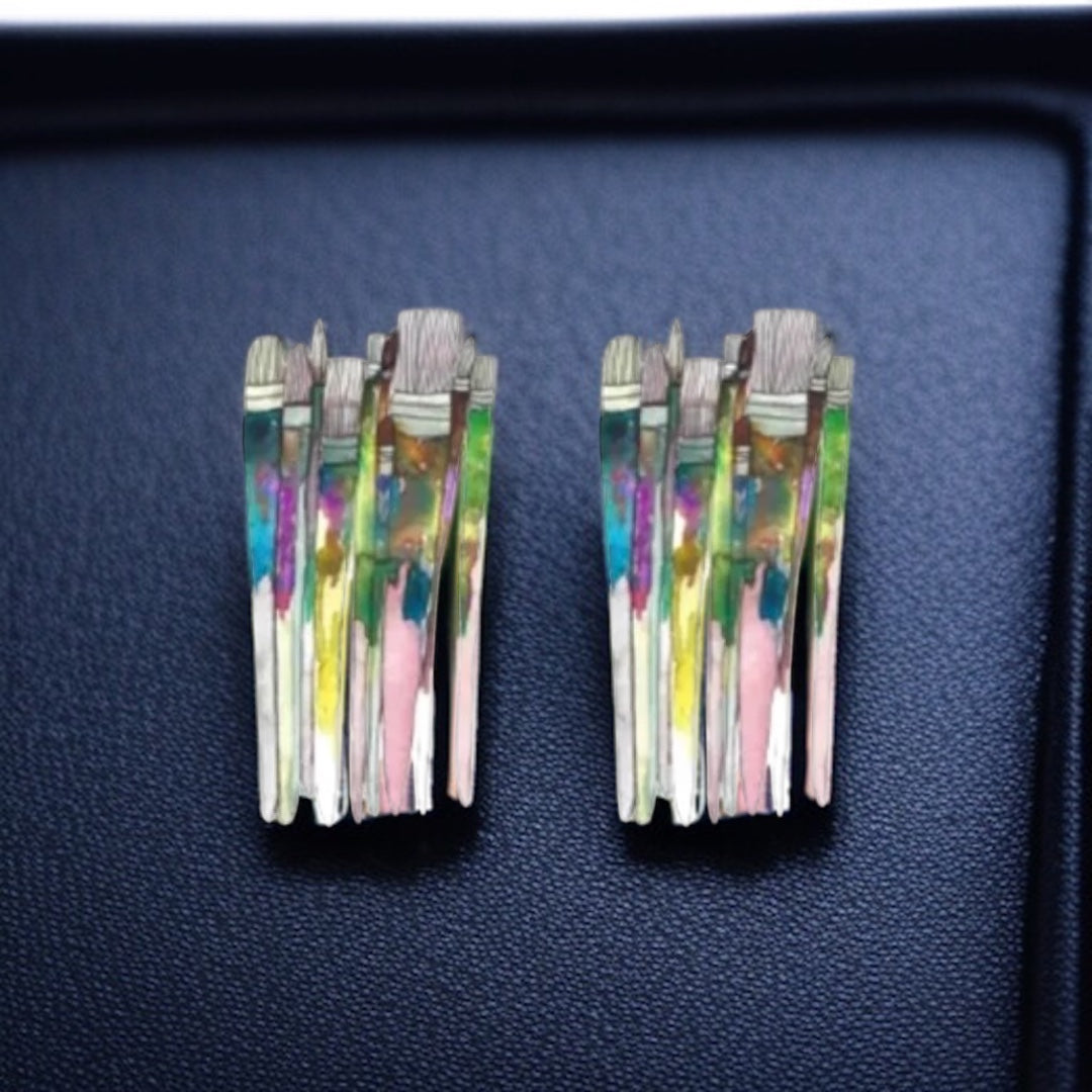 Artistic Vibes: Unique Stud Earrings for Creative Souls!