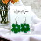 Tropical Flower Dangle Earrings 🌼 - Bring the Paradise to You! - Rhythms of Grace Creative