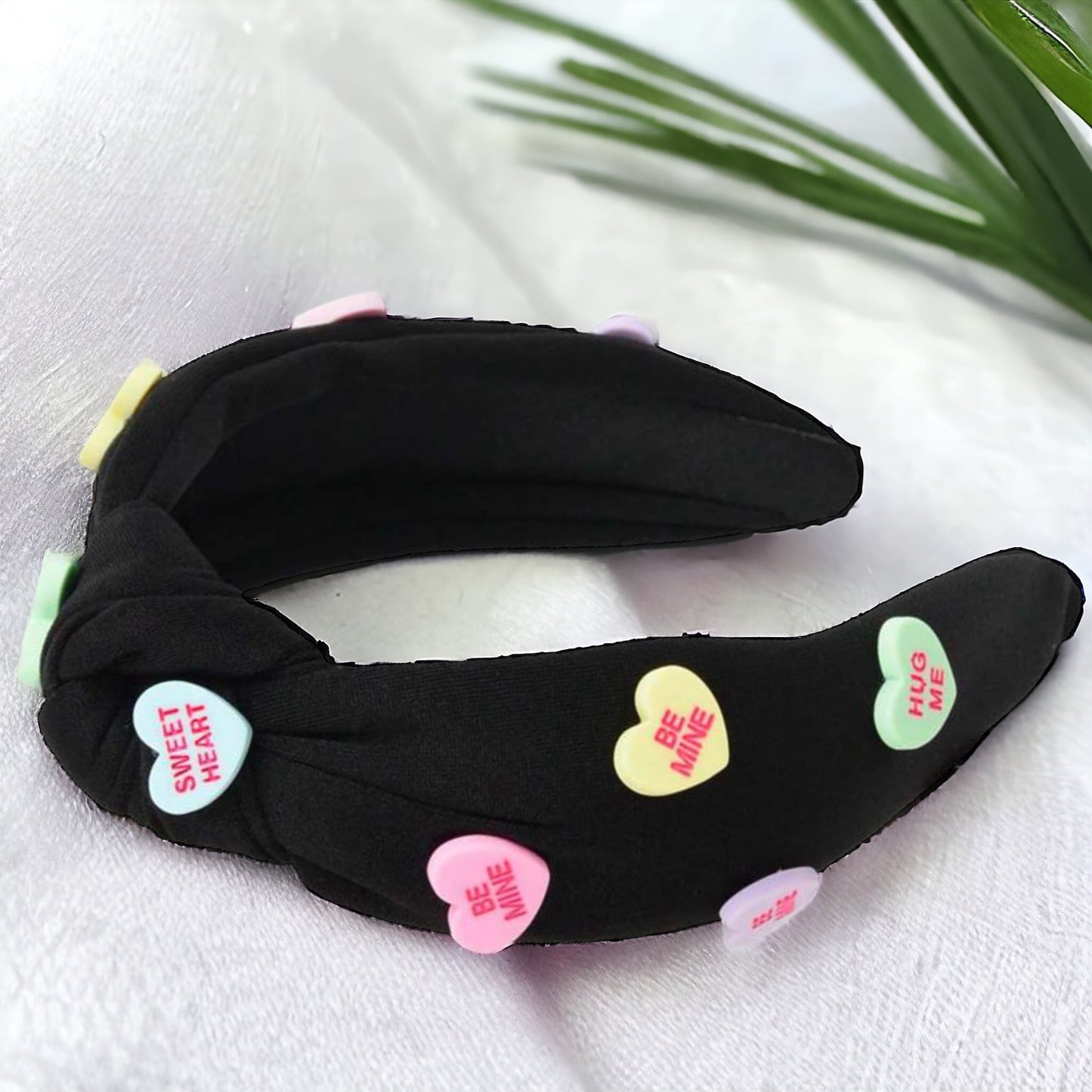 Love is in the Hair: Adorable Conversation Hearts Headbands for Valentine’s Day! - Rhythms of Grace Creative