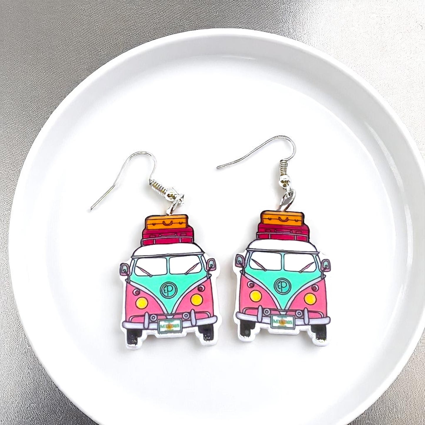 Peace, Love & Volkswagen: Dangle Earrings for the Ultimate Free Spirit!