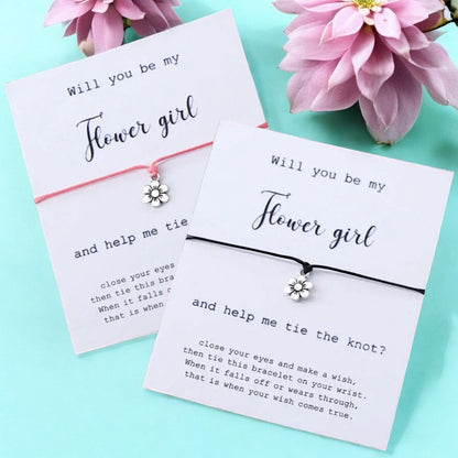 Flower Girl Magic: The Bracelet That Says 'You’re Hired!
