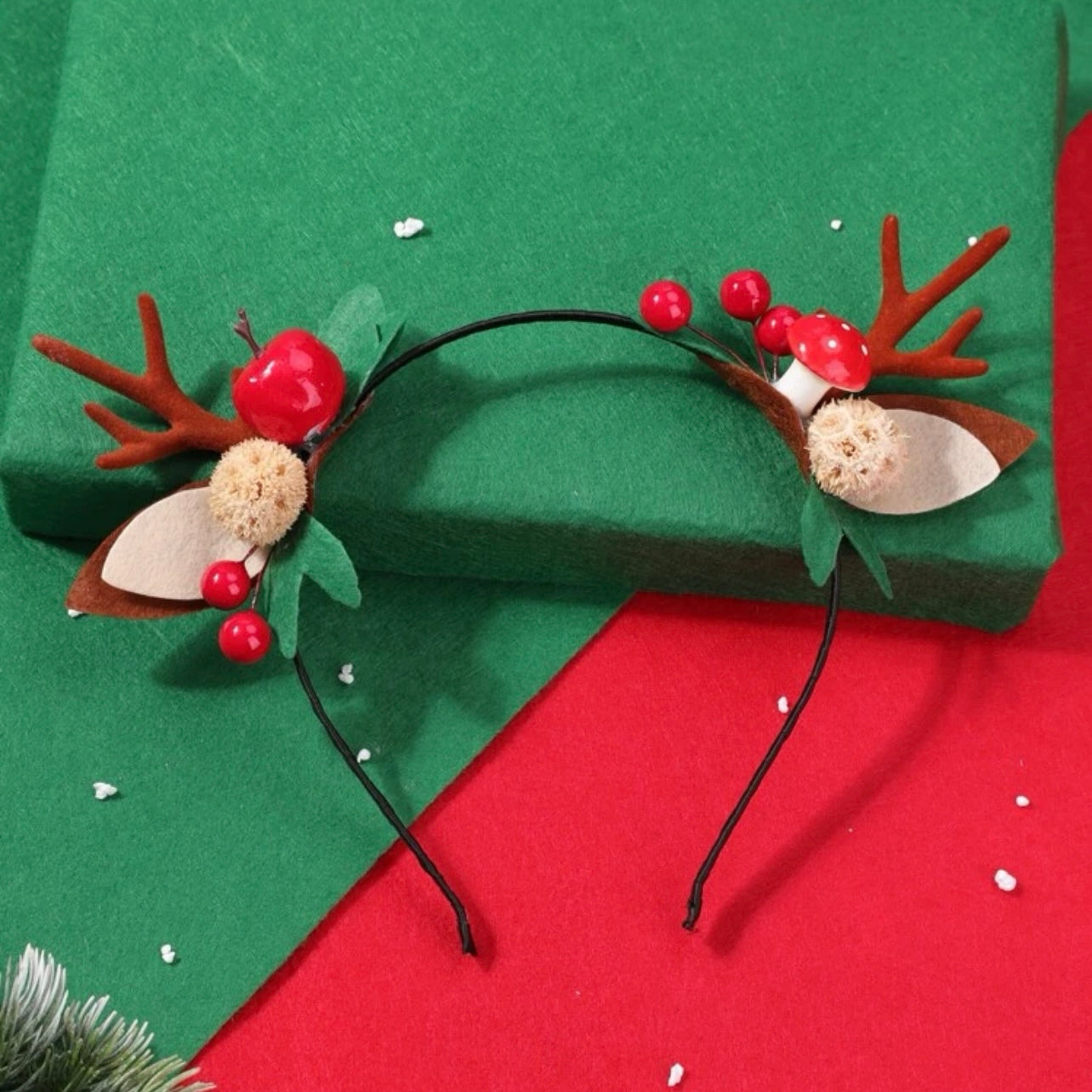Whimsical Woodland Antler & Flower Headband – Embrace Your Inner Nymph! - Rhythms of Grace Creative