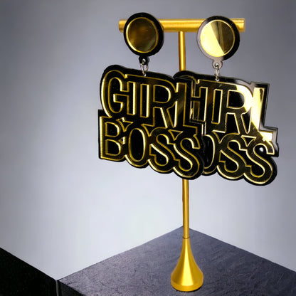 Girl Babe Bling: Sassy Girl Power Earrings to Elevate Your Style! - Rhythms of Grace Creative