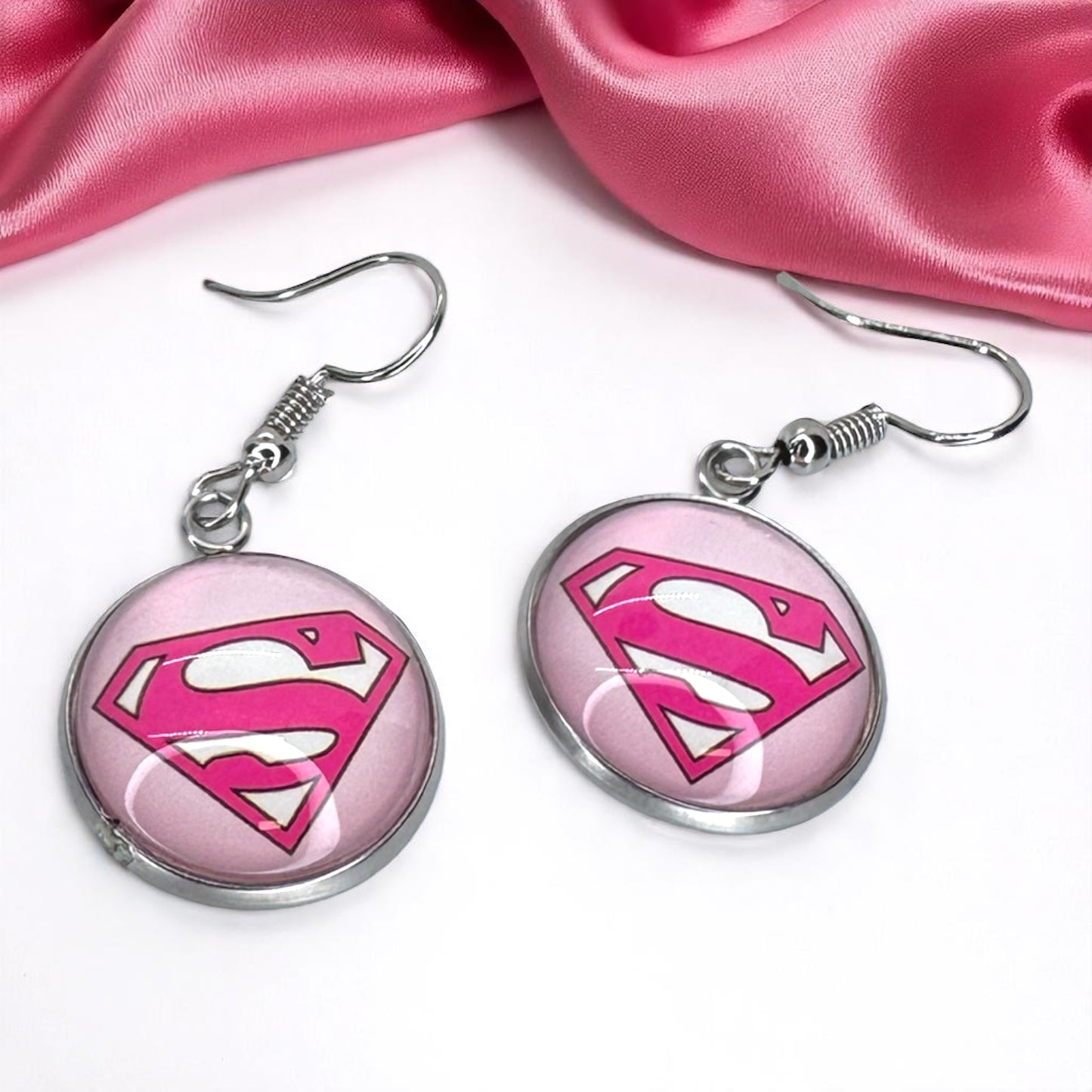 Fight Like a Girl (and Look Fabulous Doing It!) - Breast Cancer Awareness Earrings 💖