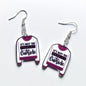 Introvert Vibes Only: Sweater Earrings for the People-Averse!