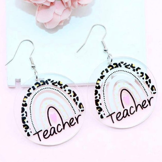 Teacher Earrings Collection: Show Your Passion for Teaching! 🍎 - Rhythms of Grace Creative