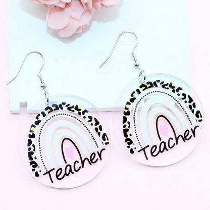 Teacher Earrings Collection: Show Your Passion for Teaching! 🍎 - Rhythms of Grace Creative