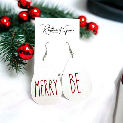 Merry Little Statement Earrings – Christmas Cheer in Every Pair