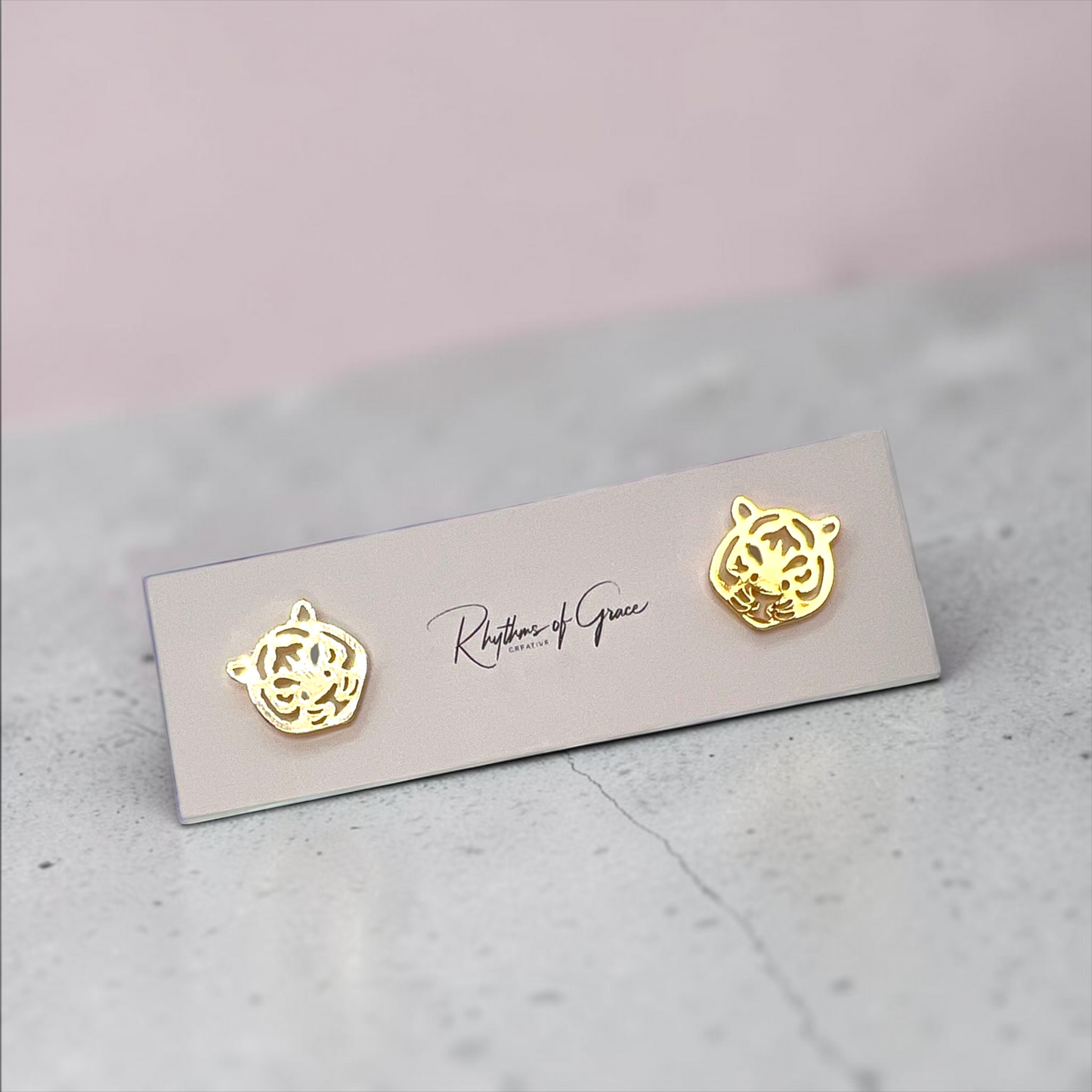 Roar into Style: Tiger Earrings Collection 🐅