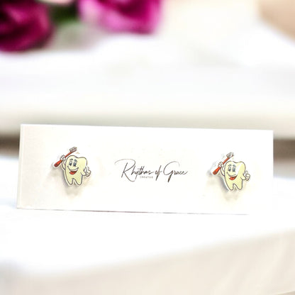 Tooth Fairy Delights: Adorable Stud Earrings for All Ages