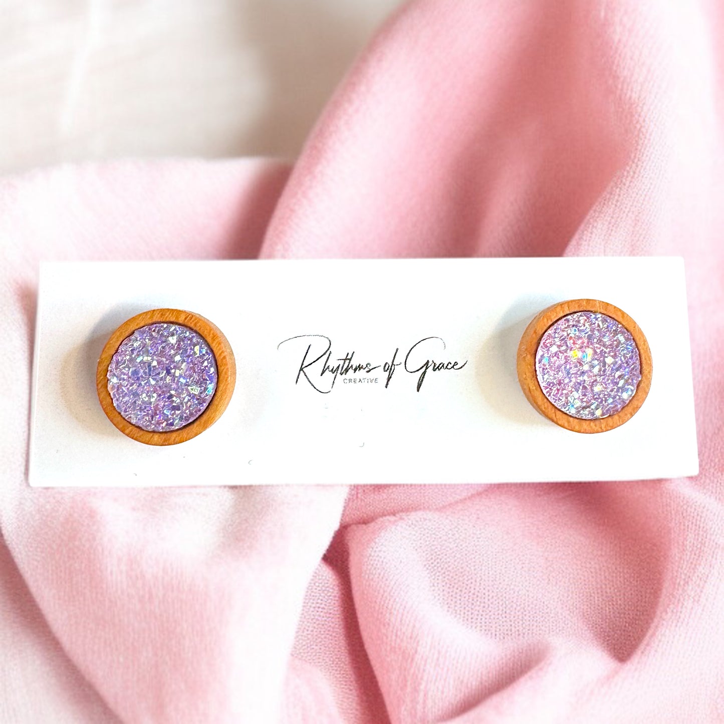 Sparkle & Shine: Faux Druzy Stud Earrings! ✨