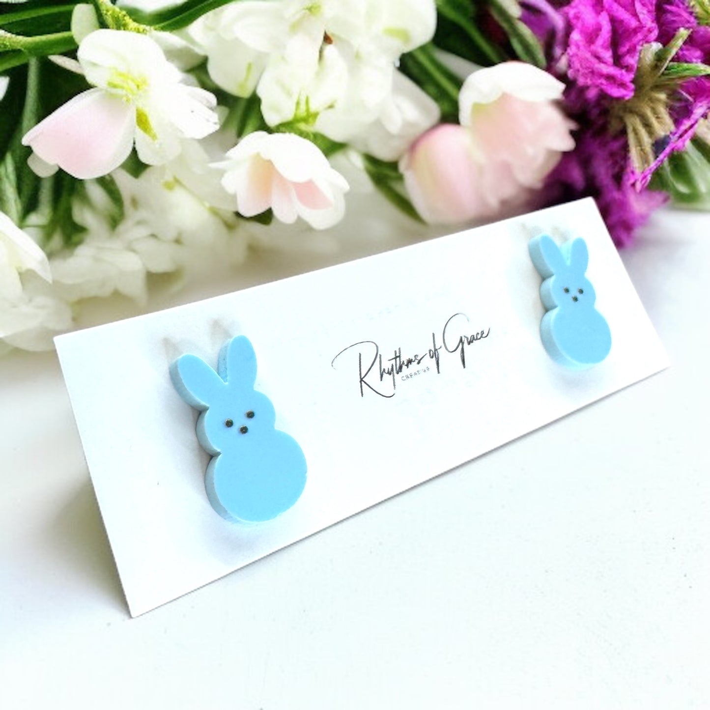 Hop into Easter Style with Peep Stud Earrings!