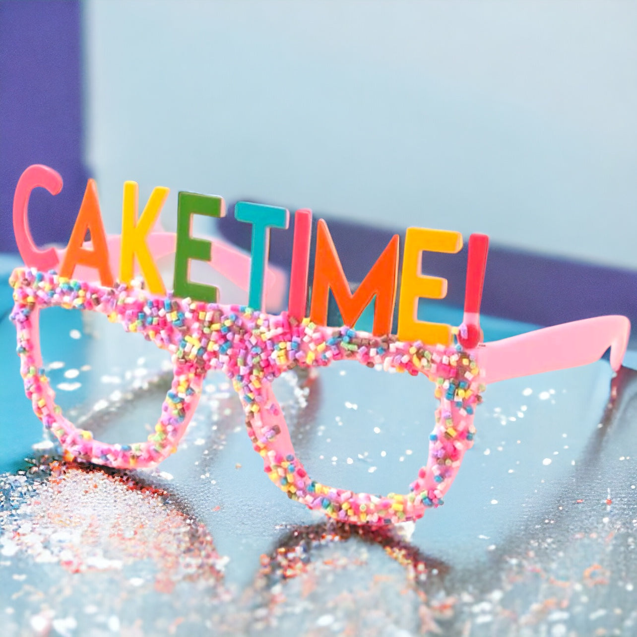 Caketime Sunglasses - Happy Birthday, Birthday Accessories, Cake Accessories, Birthday Queen - Rhythms of Grace Creative