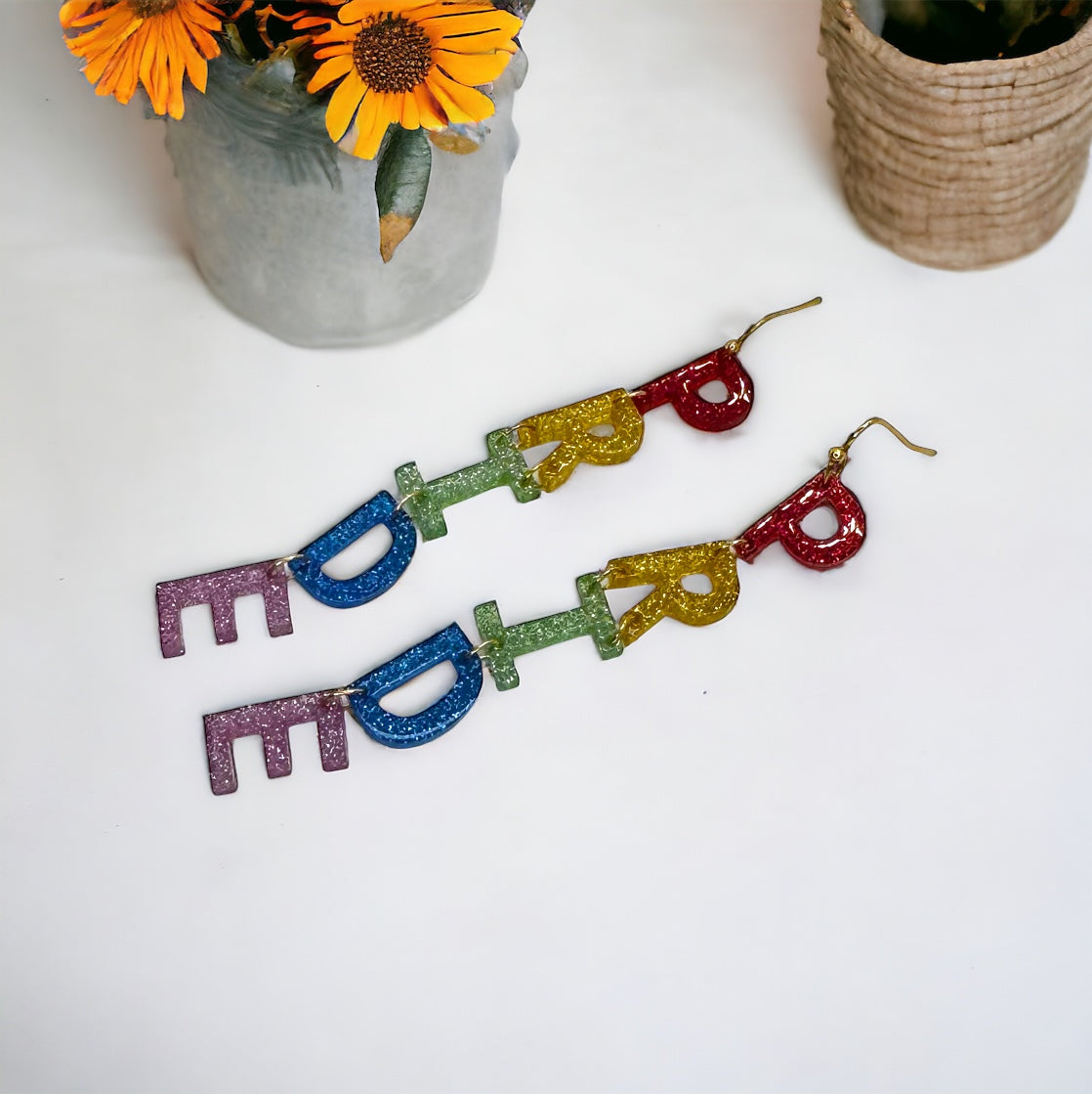 Vibrant Rainbow PRIDE Earrings – Celebrate Love & Diversity!