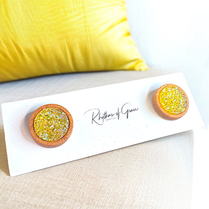 Sparkle & Shine: Faux Druzy Stud Earrings! ✨