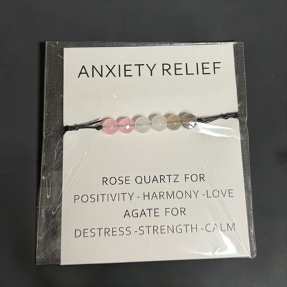 Tranquil Vibes: Beaded Anxiety Relief Bracelet - Your Stylish Stress Buddy!