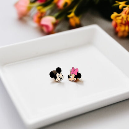 Enchanting Mouse Ears Stud Earrings – Add Some Magic to Your Day!