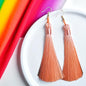 Tassel Power: Colorful Boho Dangle Earrings in 9 Vibrant Shades!