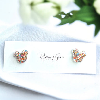 Enchanting Mouse Ears Stud Earrings – Add Some Magic to Your Day!