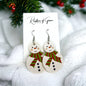 Frosty Fun for Your Ears: Snowman Dangle Earrings! ⛄✨