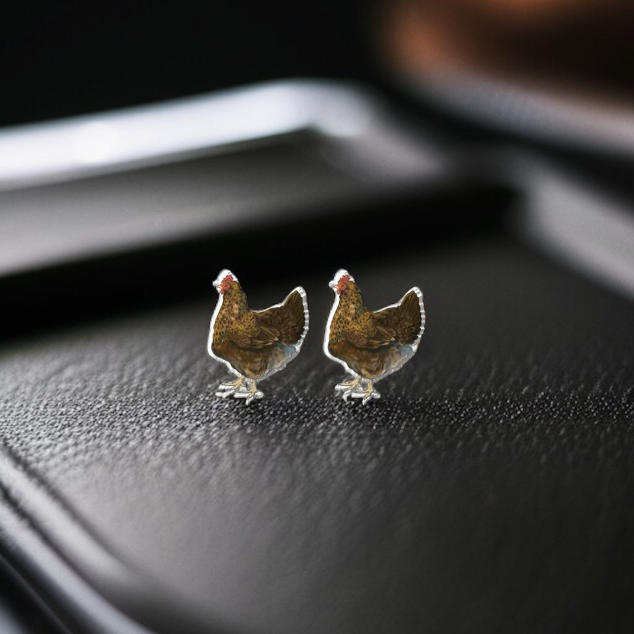 Cluck-tastic Chicken Stud Earrings – Three Charming Styles!