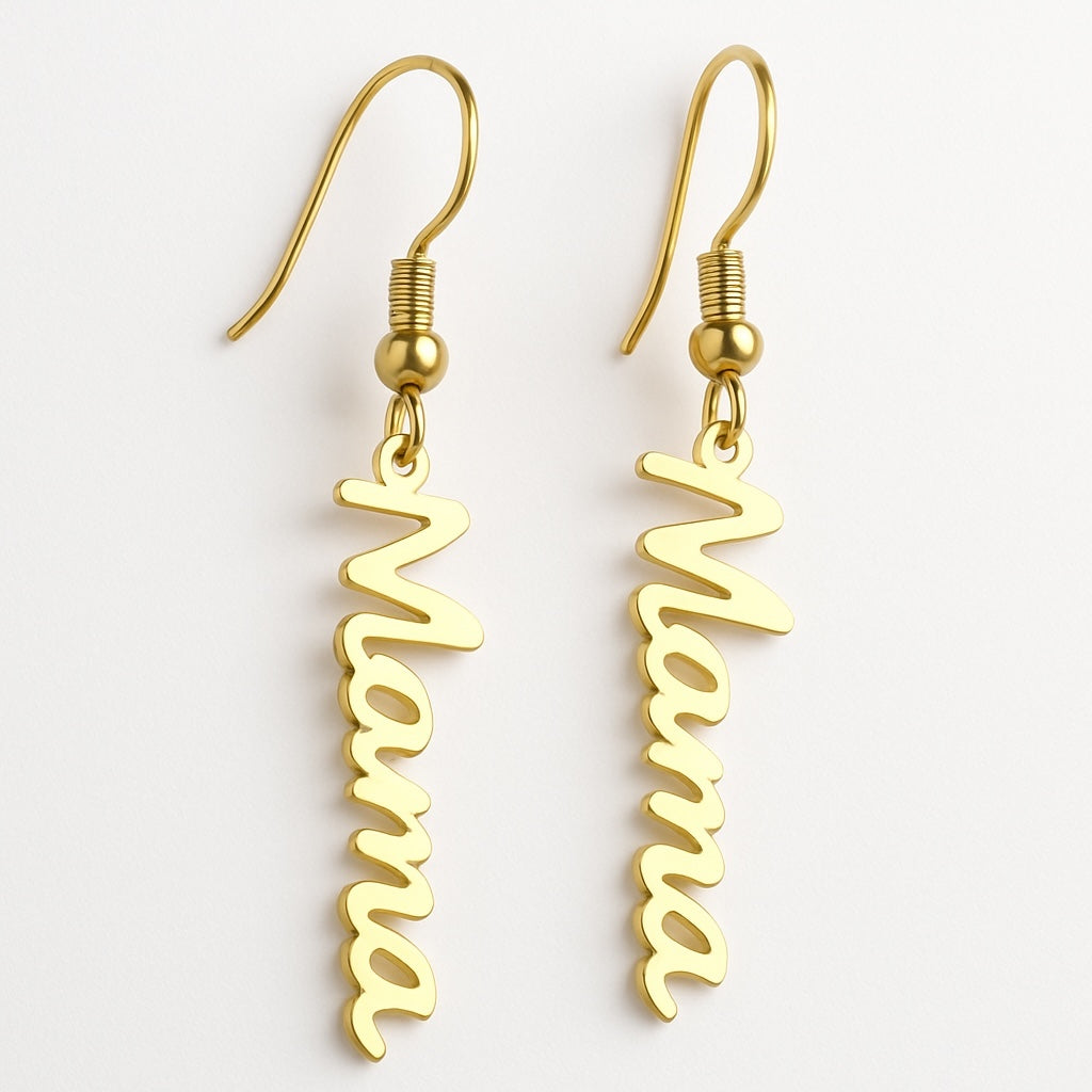 Sparkle as a Mama: Delicate Mama Earrings for Every Celebration!