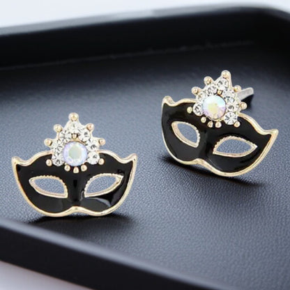 Mystical Masquerade Mask Earrings – Unveil the Mystery!