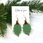 Dazzle in Holiday Spirit with Our Christmas Dangle Earrings! 🎄🎅✨