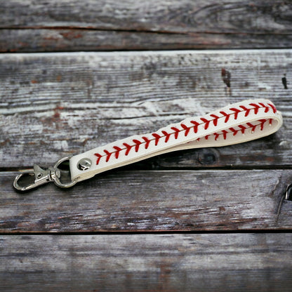 Stylish Yellow or White Leather Strap Key Chain – Handcrafted for Durability and Elegance