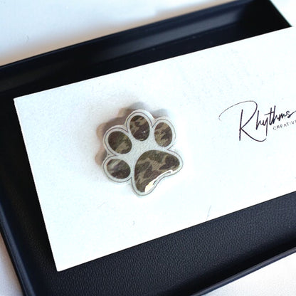 Vibrant Paw Print Studs – A Purr-fect Gift!