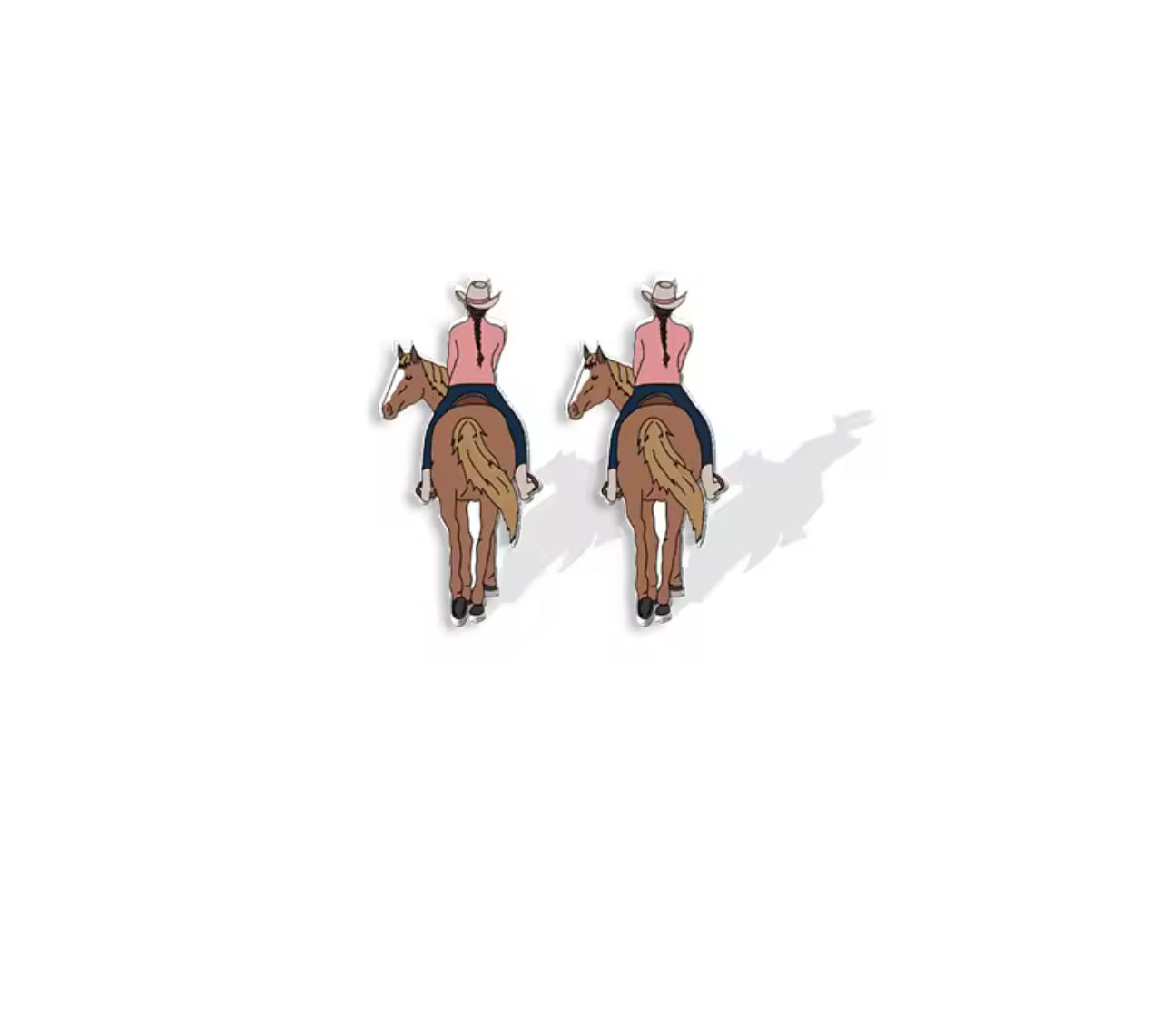 Hoofin' It in Style: Adorable Horse Stud Earrings!